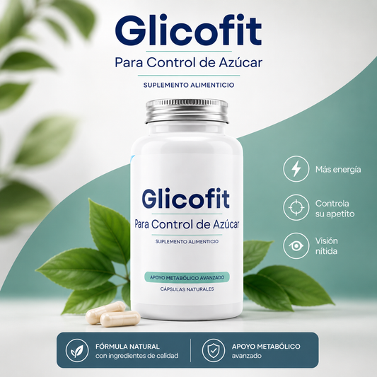 🔥 GLICO FIT Controla Tu Azúcar y Recupera Tu Energía
